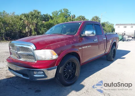 2012 Ram 1500 Laramie from USA, damaged, VIN 1C6RD6JT7CS287800